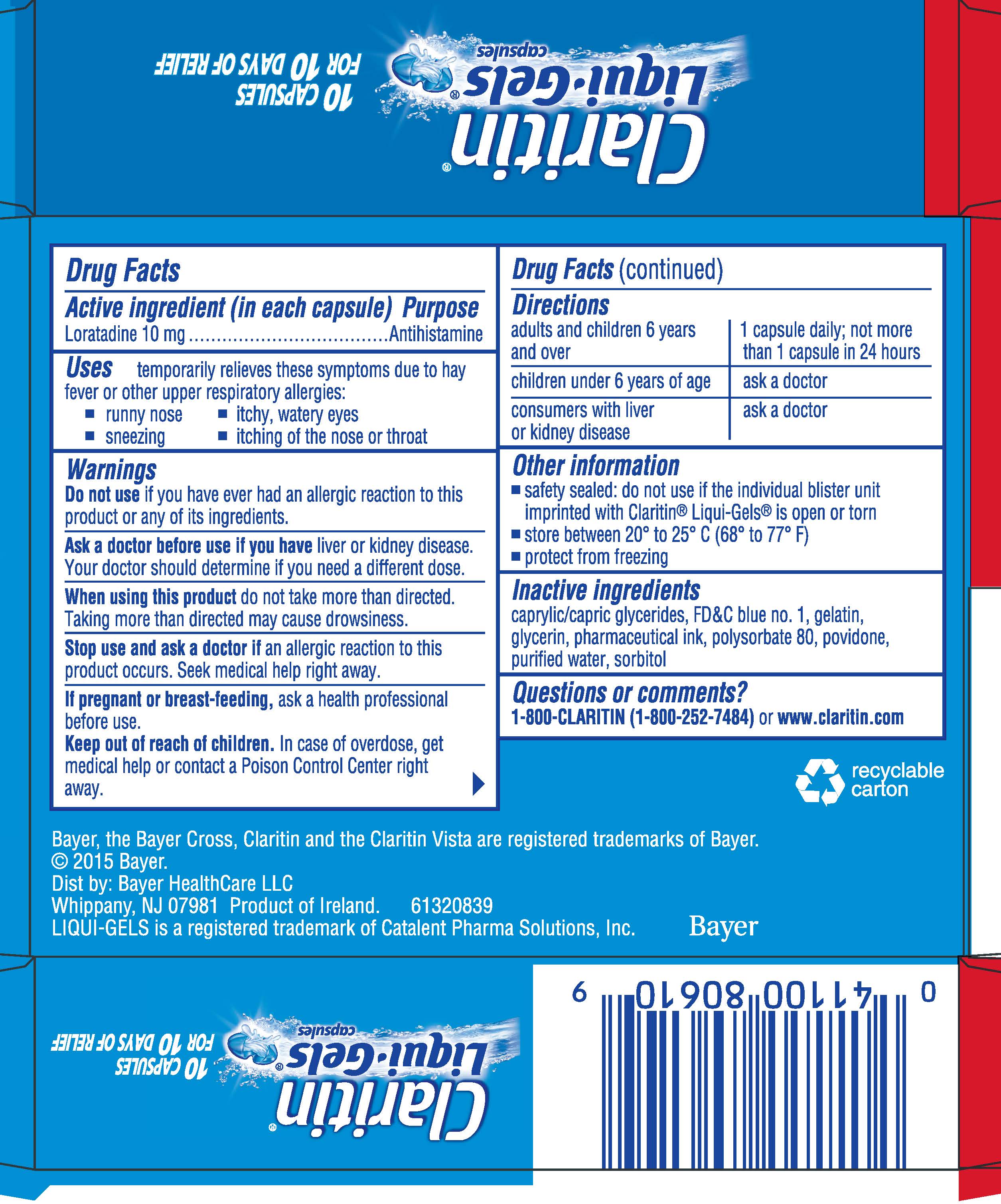 claritin d dosage by weight